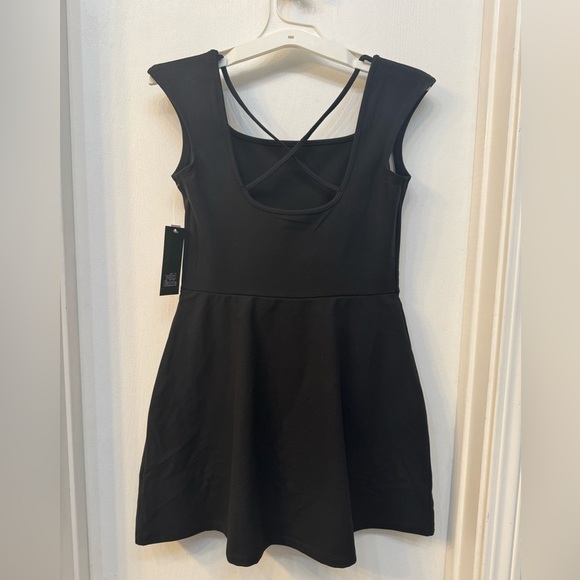 Women's Wild Fable Athletic Dress Black - Picture 2 of 4